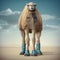 Riaz3d Camel: Surreal Portraiture With Humorous Twist And Bold Fashion