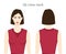 Rib crew neckline clothes knits, sweaters character beautiful lady in burgundy top, shirt, dress technical fashion