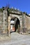 Ribadavia, Orense, Spain. Medieval wall and door to the jewish quarter. Puerta Nueva.