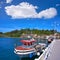 Ribadesella port fisherboat in Asturias Spain