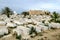 The Ribat fortress and the Cemetery of Sidi El Mezri in Monastir in Tunisia