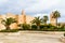 Ribat fortress on a rainy day. Monastir, Tunisia