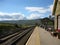 Ribblehead Station platform, North Yorkshire, England