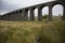 Ribblehead Viaduct River Ribble Yorkshire Dales Yorkshire England
