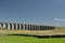 Ribbleshead viaduct and scenery in Ribblesdale, Yorkshire Dales