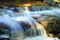 ribbon water, stream, stones, reflections, nature