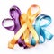 Ribbons of hope for a cancer-free world