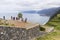 Ribeira da Janela, Madeira, Portugal - March 2019: Tourists on the viewpoint of Eira da Achada