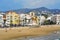 Ribera Beach in Sitges, Spain