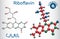 Riboflavin, vitamin B2 , is found in food and used as a dietar