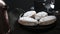 Ricciarelli, Italian almond Christmas cookies.