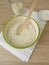 Rice congee with salt