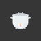 Rice cooker flat icon