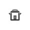 Rice Cooker icon template vector
