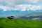 Rice field, Rural mountain view with beautiful landscape