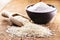 Rice flour, alternative gluten-free flour and rich in fiber