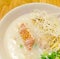Rice gruel fish
