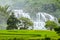 The rice paddies Ban Gioc waterfall