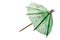 Rice paper umbrella decoration