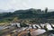 Rice terraces of Sapa with mountains on background in Lao Cai province, Vietnam