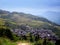 Rice terraces and village - China