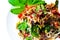 Rice Vermicelli, Fried Mackerel Spicy Salad 180208 0103