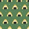 riceball Shiba seamless pattern