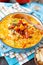 Rich creamy pumpkin risotto