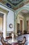 Rich decorated interior of a colonial mansion or city palace in Trinidad, Cuba