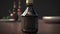 Rich and Flavorful Chinese Soy Sauce on Dark Background