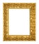Rich gold ornamental frame