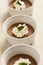 Rich Gourmet Homemade Chocolate Mousse Dessert