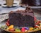 A rich and indulgent chocolate mud cake