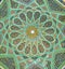The rich mosaic patterns of Hafez Mausoleum, Shiraz, Iran