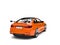 Rich orange modern luxury sports car - tail view