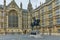 Richard I monument in front of Houses of Parliament, London, England, United Kingdom