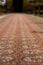 Richly colored in red, orange, blue and white carpet texture