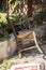 Rickety chair in Skala Kefalonia Cephalonia