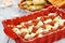 Ricotta Stuffed Cheese Shells and Bread