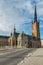 Riddarholmen church in Stockholm.