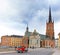 Riddarholmen Church tower at Stockholm, Sweden