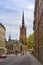 Riddarhustorget Street and Riddarholmen Church