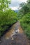 Ride through muddy dirt road