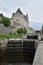 Rideau Canal and Ottawa Locks at Ottawa, Ontario, Canada