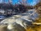 Rideau River, Ottawa, Ontario, Canada.