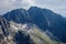 Ridge of Gerlach mountain in High Tatras, Slovakia