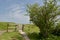 Ridge path above Corfe Castle