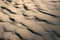 Ridges of sand