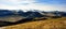 The ridges and valleys of the Cumbrian Mountains