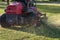 Riding Lawn Equipment with operator